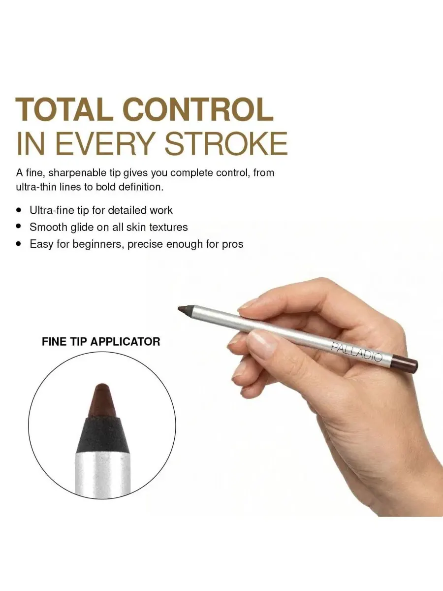 Карандаш для глаз Precision Eyeliner Palladio — изображение 4 из 6
