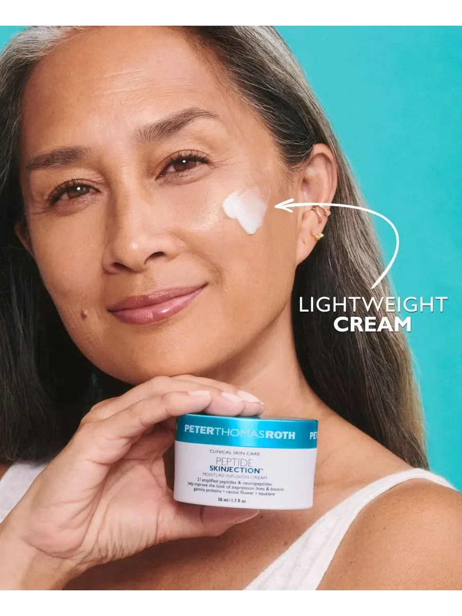 Увлажняющий крем для лица Peptide Skinjection Peter Thomas Roth, 50 мл — изображение 4 из 7