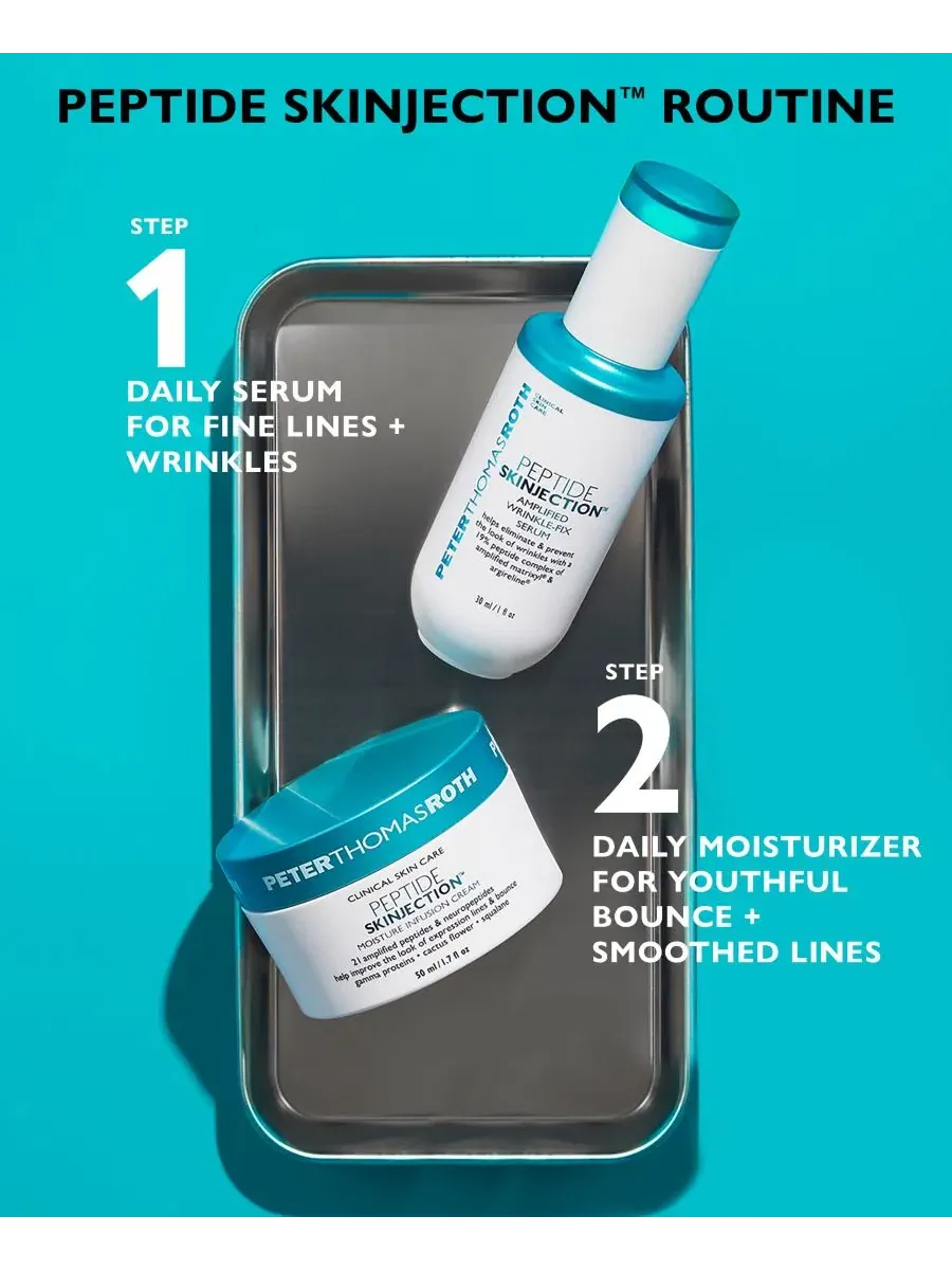Увлажняющий крем для лица Peptide Skinjection Peter Thomas Roth, 50 мл — изображение 7 из 7