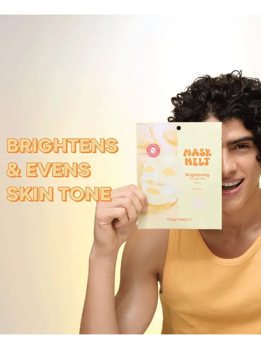 Гидрогелевая маска для лица TONYMOLY Mask Melt Brightening Overnight, 36 г — изображение 5 из 9