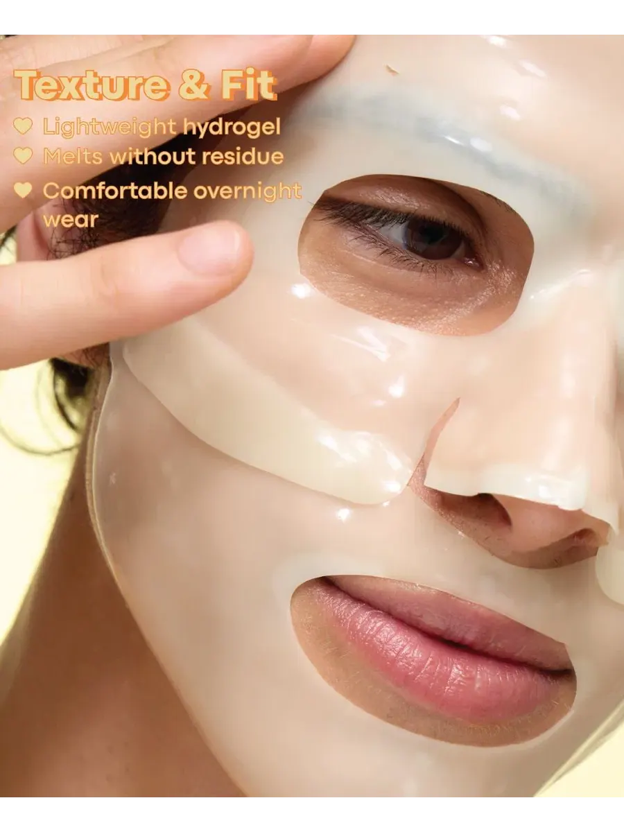 Гидрогелевая маска для лица TONYMOLY Mask Melt Brightening Overnight, 36 г — изображение 6 из 9