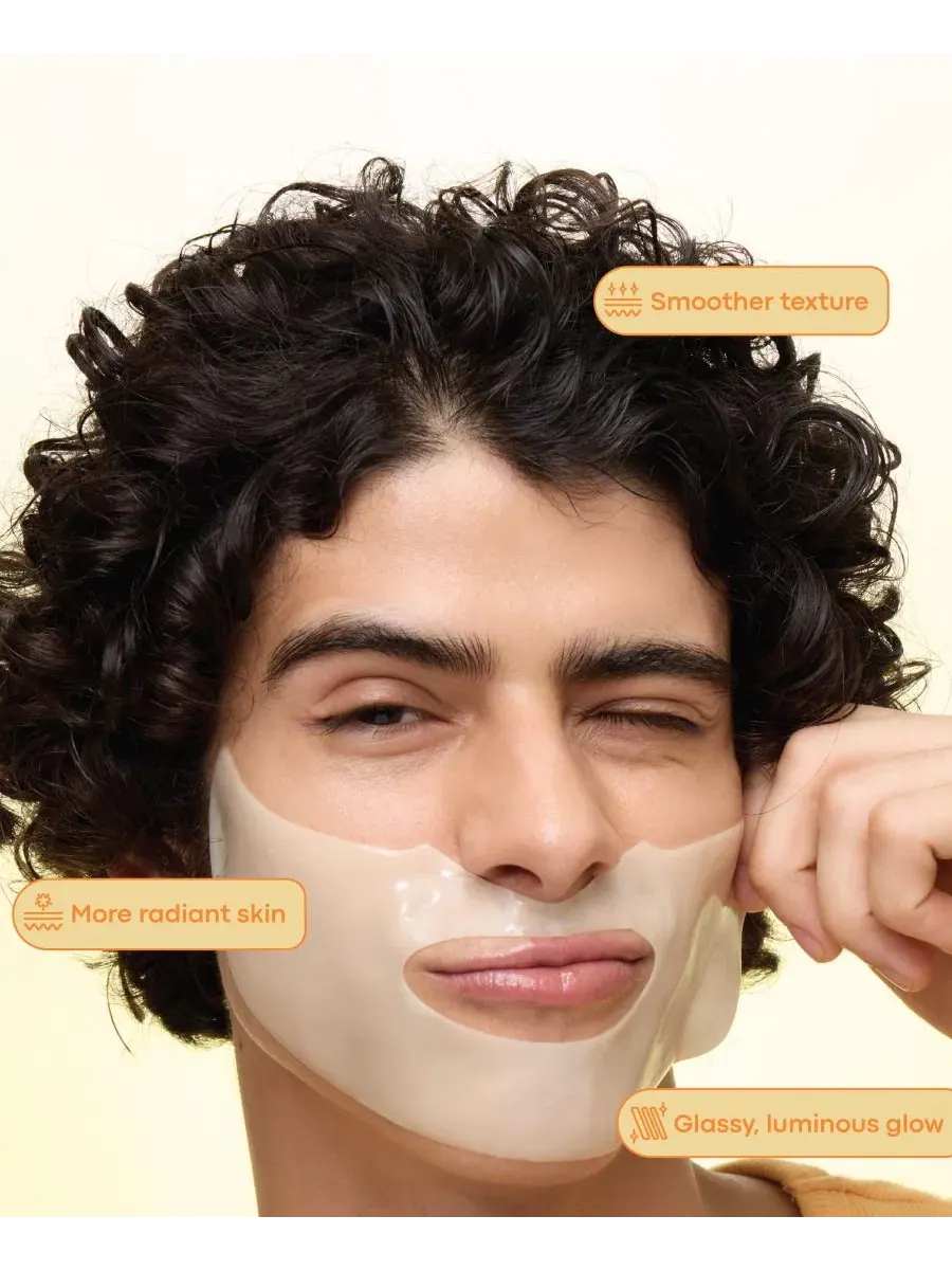 Гидрогелевая маска для лица TONYMOLY Mask Melt Brightening Overnight, 36 г — изображение 7 из 9