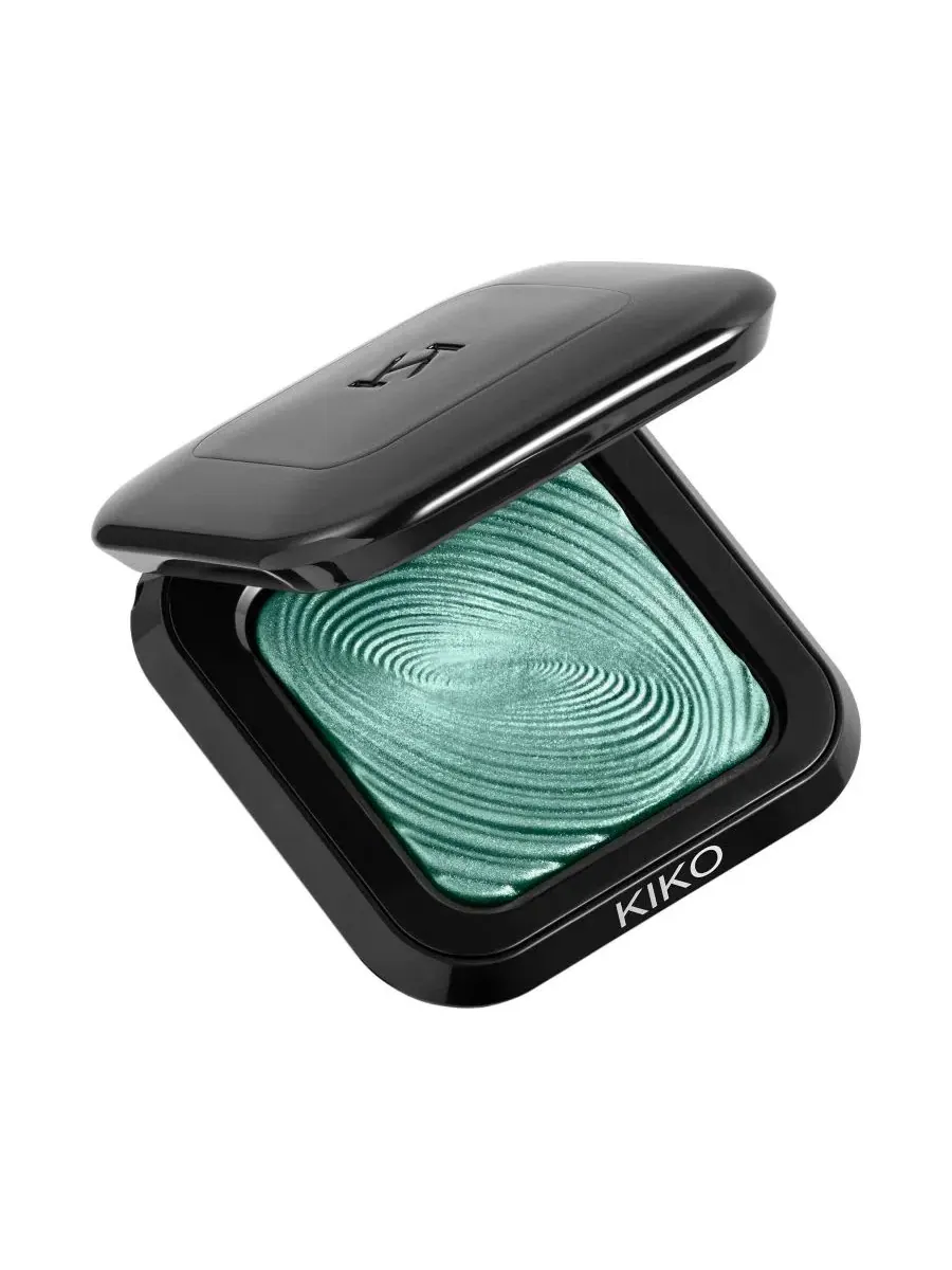 Тени для век KIKO Milano Water Eyeshadow, 3 г, с эффектом сияния — изображение 3 из 5