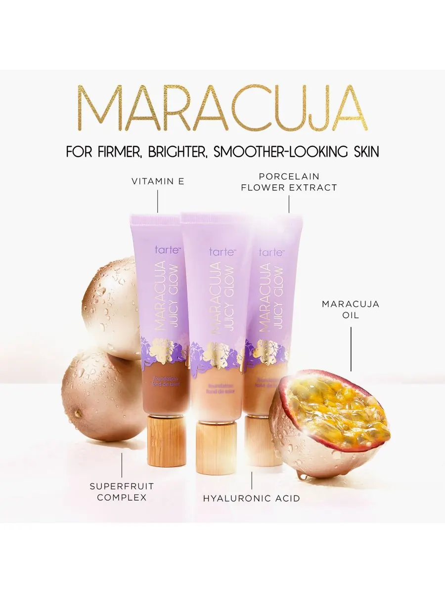 Тонирующий крем для лица Maracuja Juicy Glow Skin Tint Tarte — изображение 8 из 10