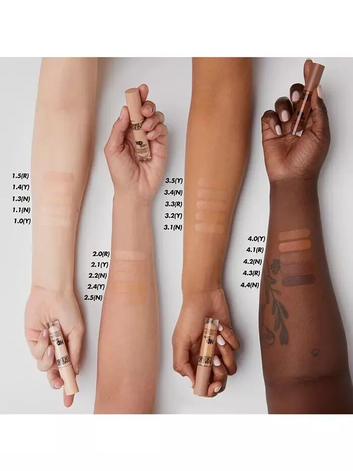 Консилер HD Skin Smooth & Blur Make Up For Ever, цвет 1.1 (N) - Lace — изображение 9 из 11