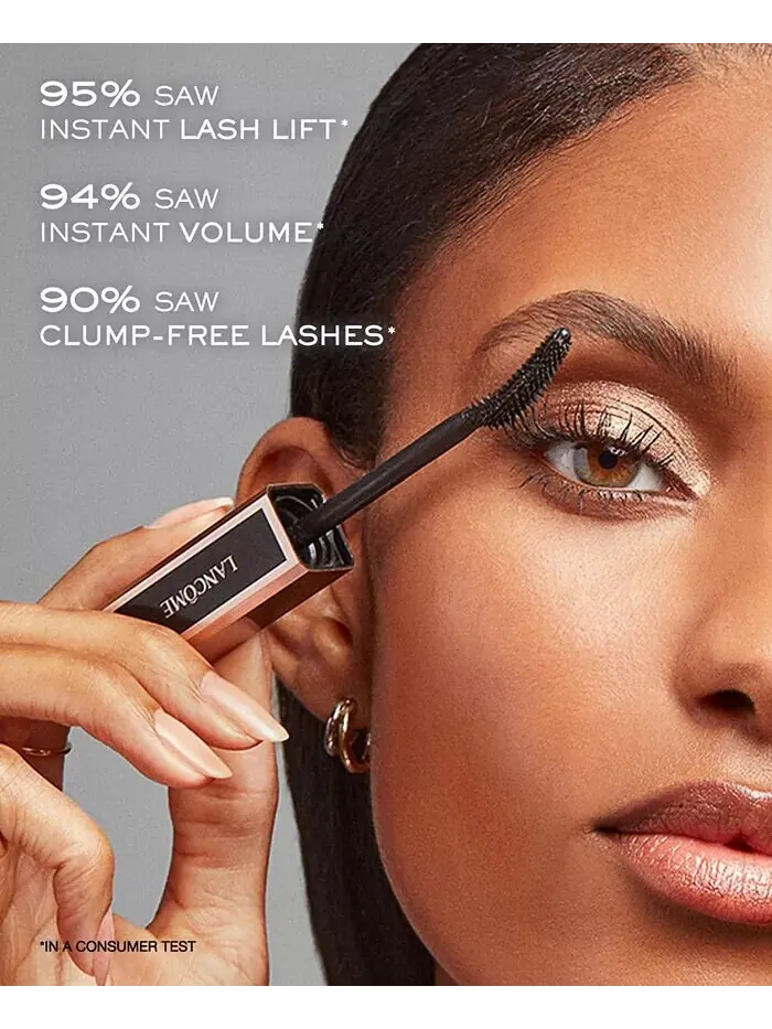 Водостойкая тушь для ресниц Lancôme Lash Idôle, 01 Glossy Black, 8 мл — изображение 3 из 10