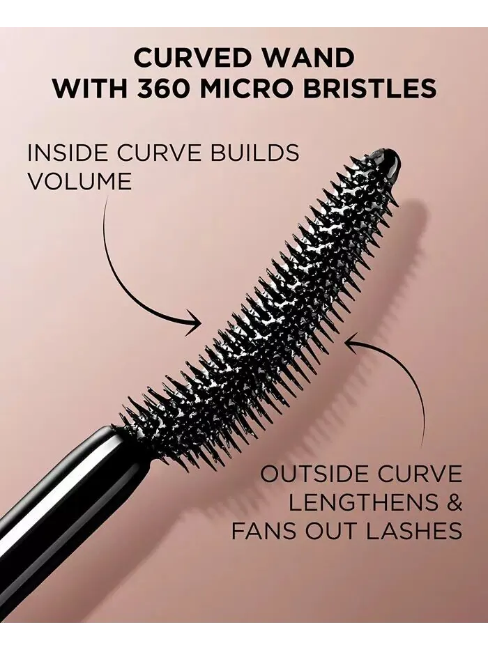 Водостойкая тушь для ресниц Lancôme Lash Idôle, 01 Glossy Black, 8 мл — изображение 5 из 10