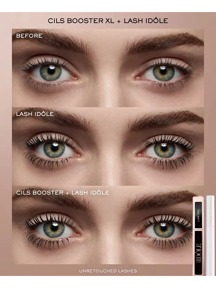 Водостойкая тушь для ресниц Lancôme Lash Idôle, 01 Glossy Black, 8 мл — изображение 6 из 10
