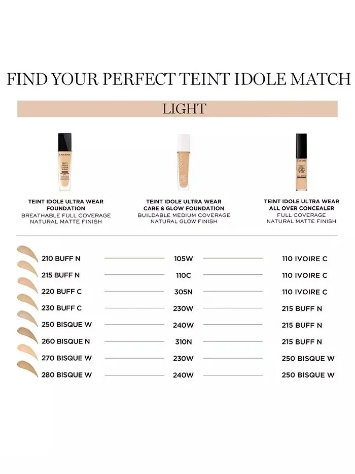 Teint Idole Ultra Wear Care & Glow Serum Тональная основа Lancôme — изображение 9 из 9