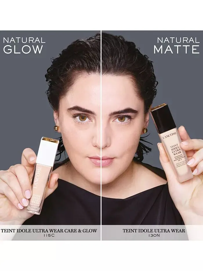 Teint Idole Ultra Wear Care & Glow Serum Тональная основа Lancôme — изображение 8 из 9