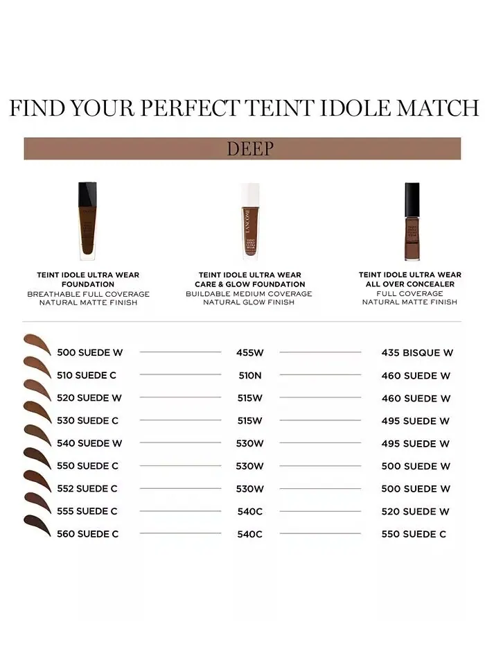 Teint Idole Ultra Wear Care & Glow Serum Тональная основа Lancôme — изображение 9 из 9