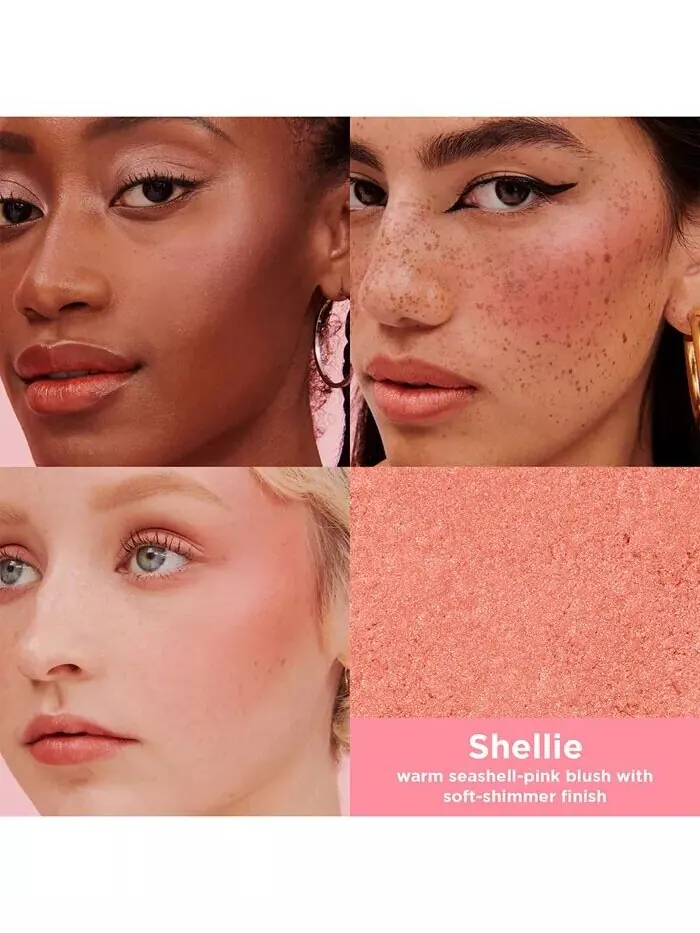 Мягкие шелковистые пудровые румяна WANDERful World Mini Benefit Cosmetics — изображение 2 из 11
