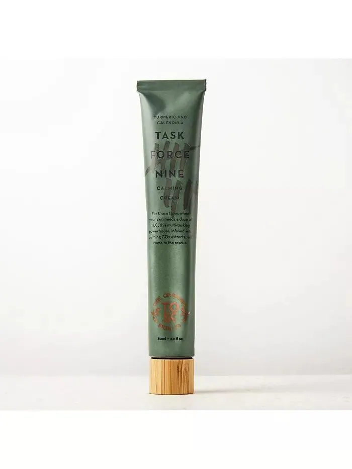 Крем для лица The Organic Skin Co. — Успокаивающий и органический увлажняющий Task Force Nine — желтый