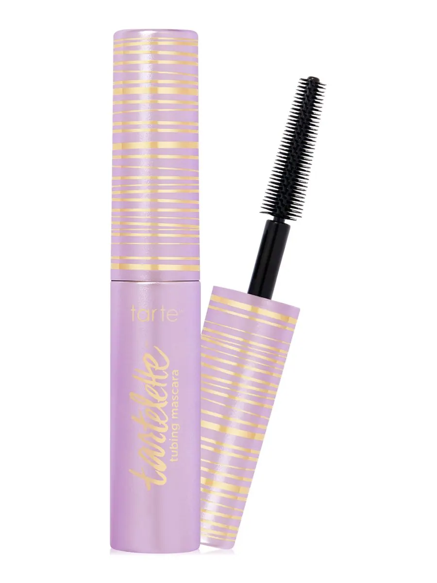 Тушь для ресниц Tartelette Tubing, черный, дорожный формат — черный