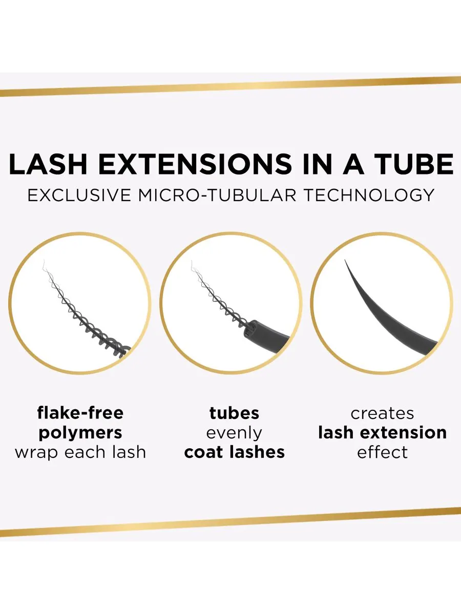 Тушь для ресниц Tartelette Tubing, черный, дорожный формат — изображение 6 из 10