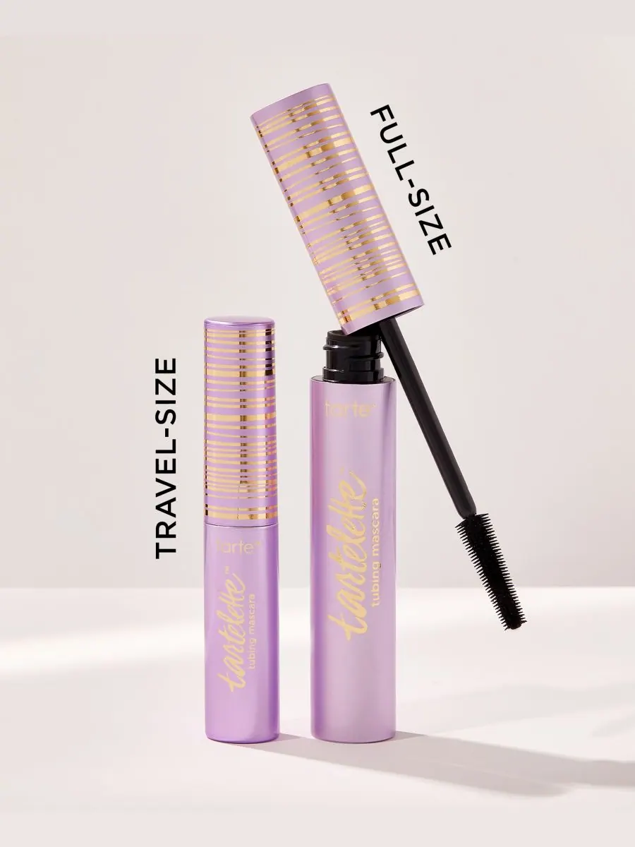 Тушь для ресниц Tartelette Tubing, черный, дорожный формат — изображение 9 из 10