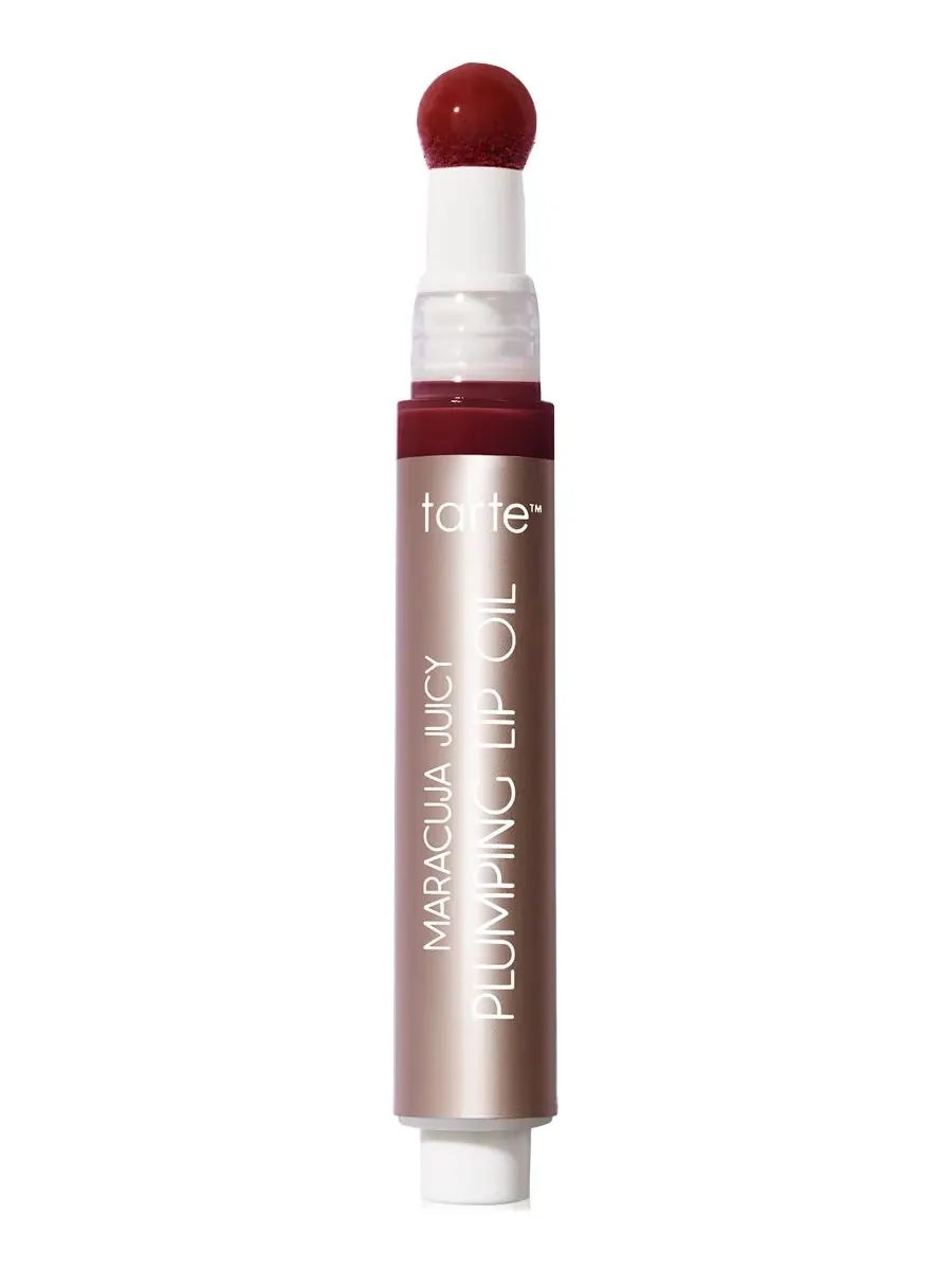 Дорожный формат масла для губ Maracuja Juicy Plumping Lip Oil Tarte — желтый