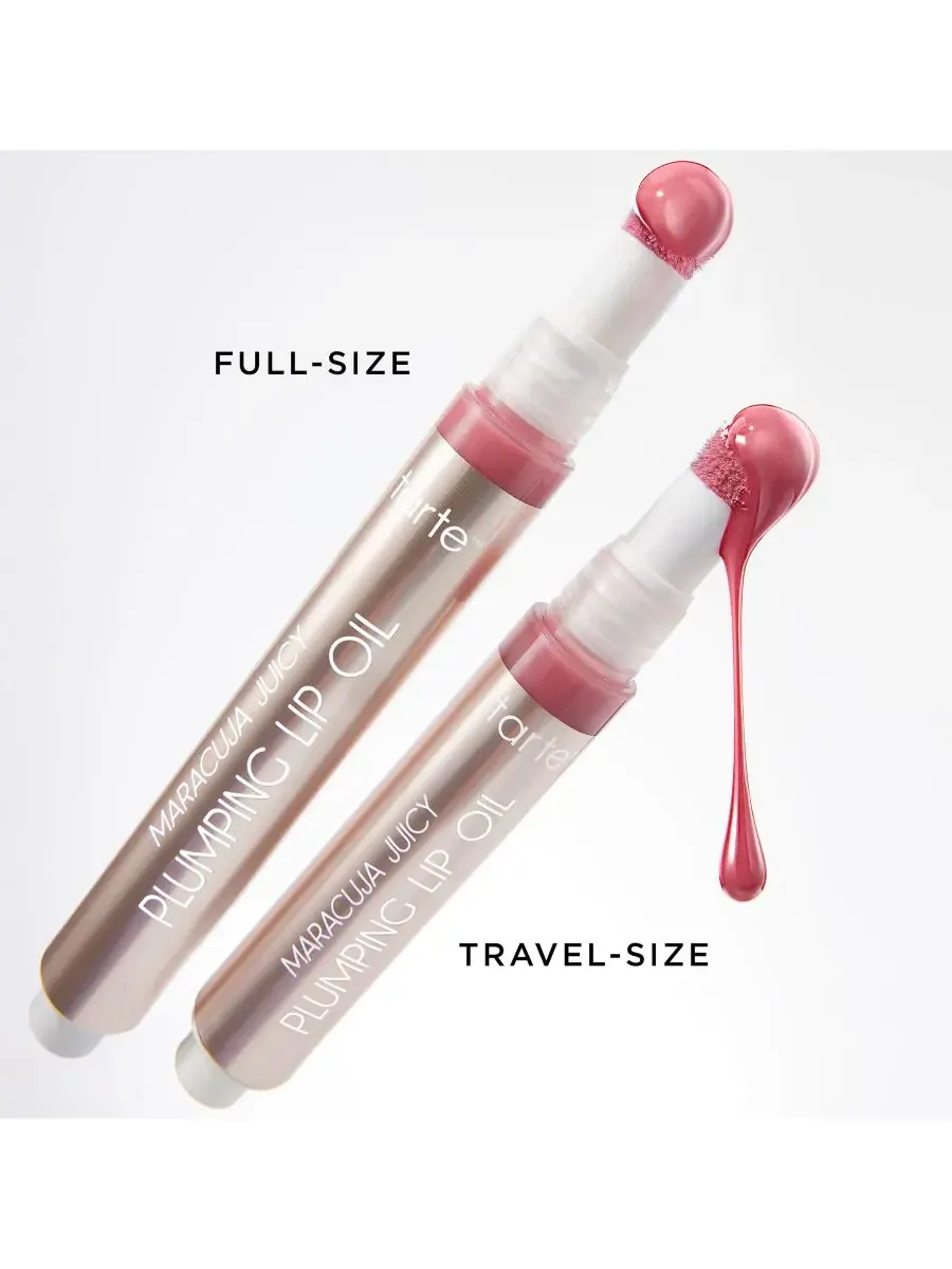 Дорожный формат масла для губ Maracuja Juicy Plumping Lip Oil Tarte — изображение 6 из 10