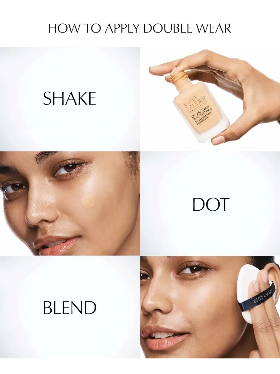 Стойкая матирующая тональная основа Estée Lauder Double Wear, 36 часов стойкости — изображение 8 из 10