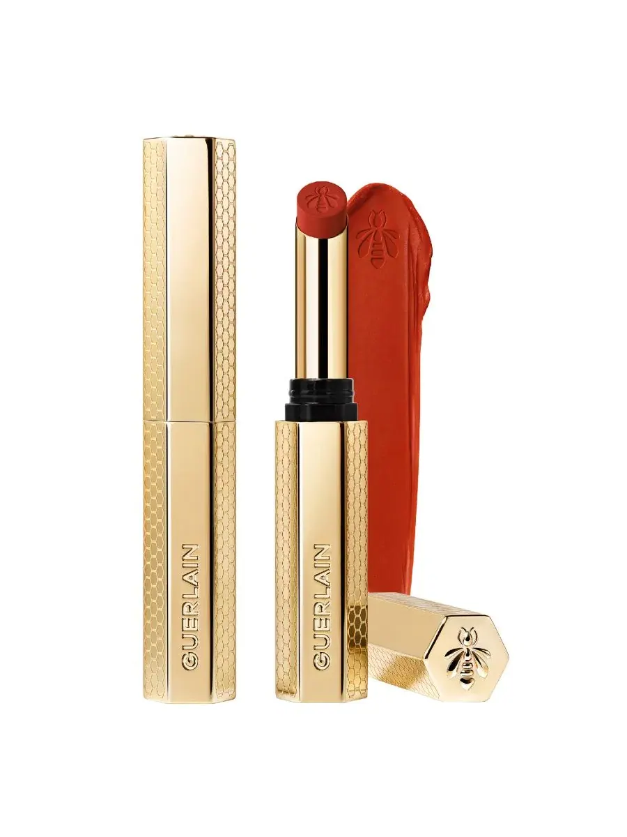 Помада KissKiss с медом Guerlain, 668 warm marigold — изображение 1 из 8