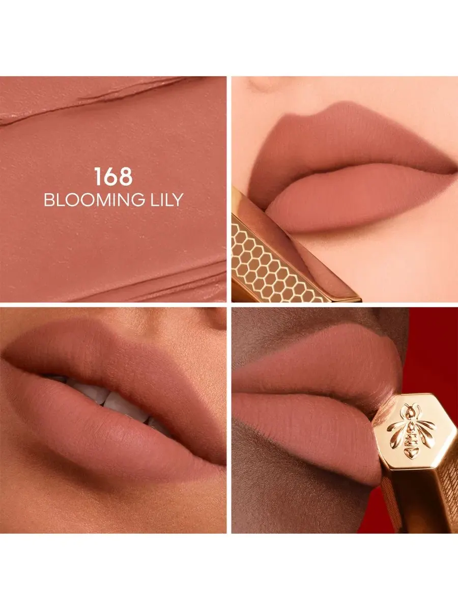 Помада KissKiss с медом Guerlain, 168 blooming lily — изображение 2 из 8