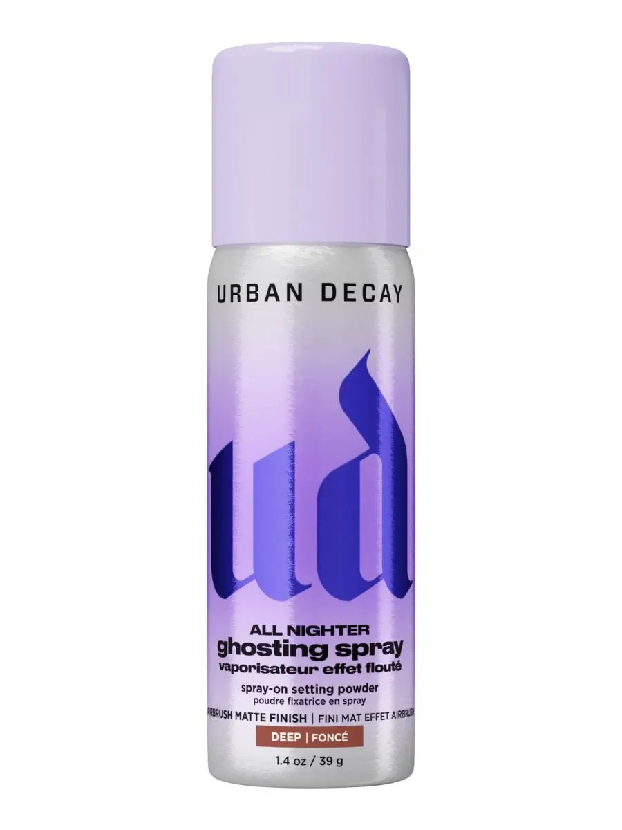 Спрей-пудра для лица Urban Decay All Nighter Ghosting, 45 мл — черный