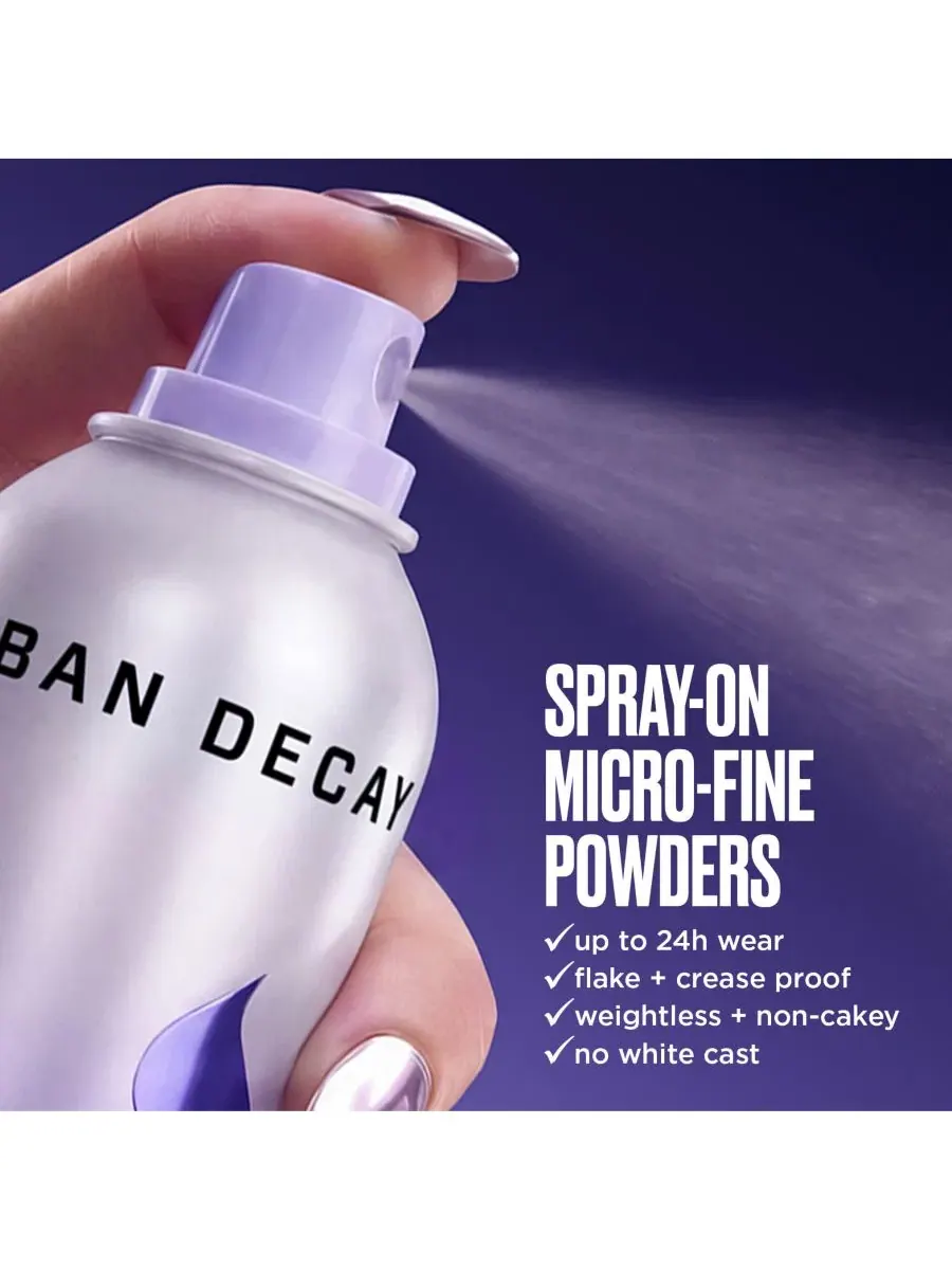 Спрей-пудра для лица Urban Decay All Nighter Ghosting, 45 мл — изображение 8 из 10