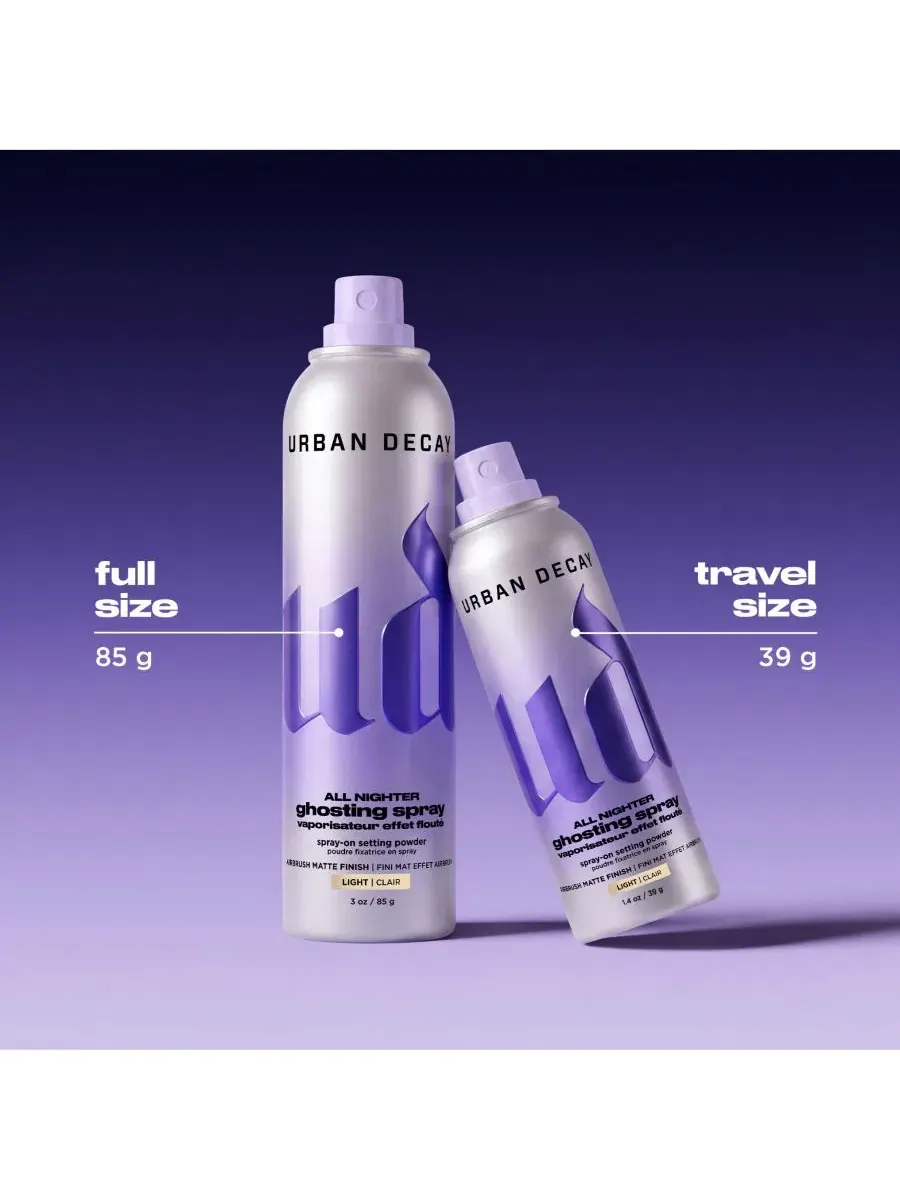 Спрей-пудра для макияжа All Nighter Ghosting, 45 мл Urban Decay — изображение 2 из 10