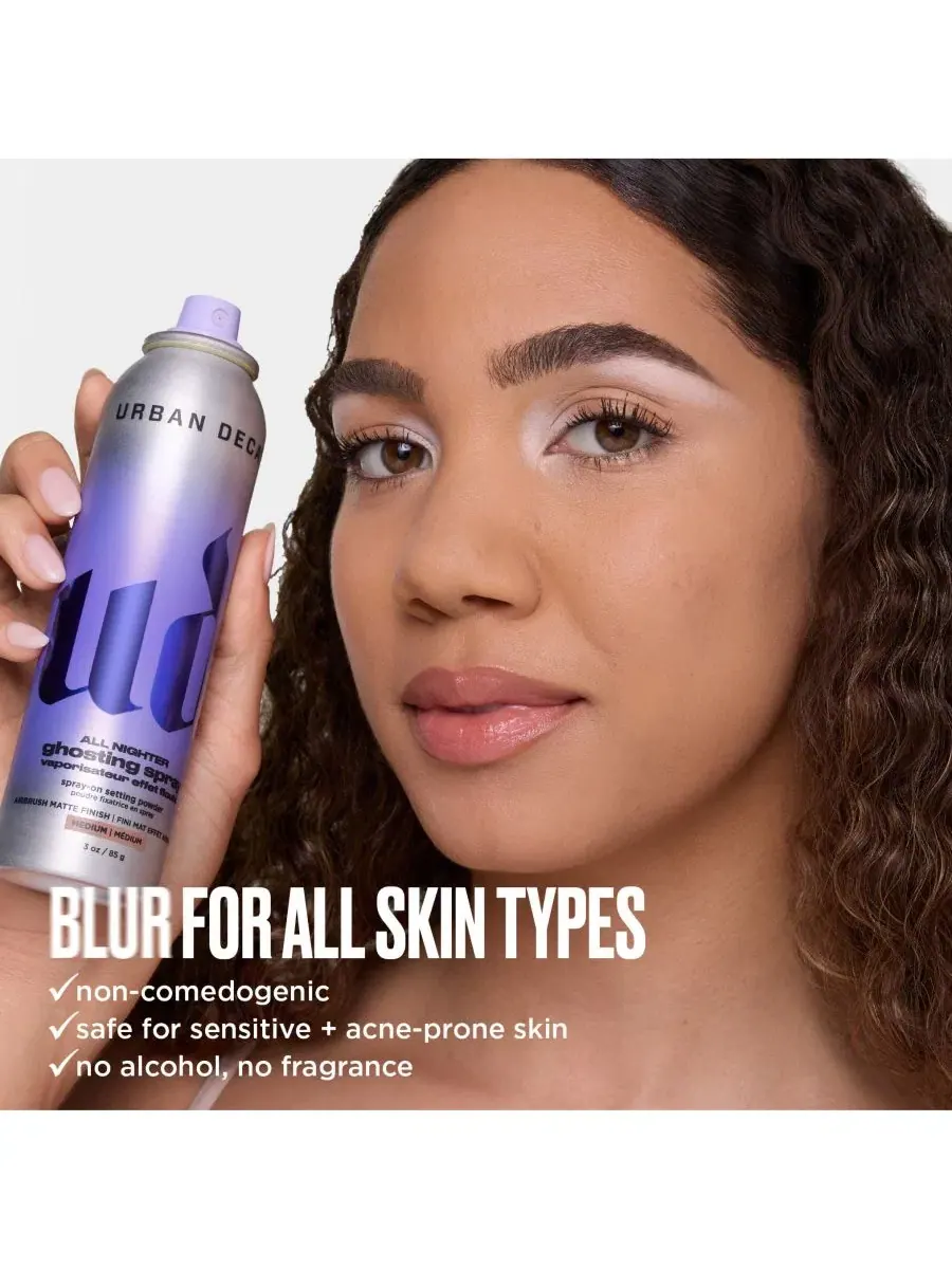 Спрей-пудра для макияжа All Nighter Ghosting, 45 мл Urban Decay — изображение 7 из 10