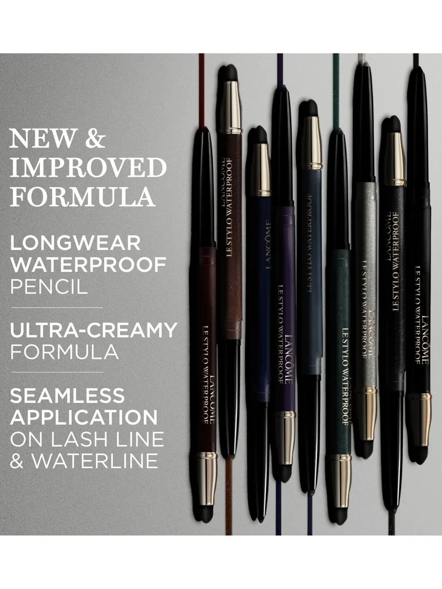 Водостойкая кремовая подводка для глаз Le Stylo Lancôme, цвет 06-ivy — изображение 7 из 8