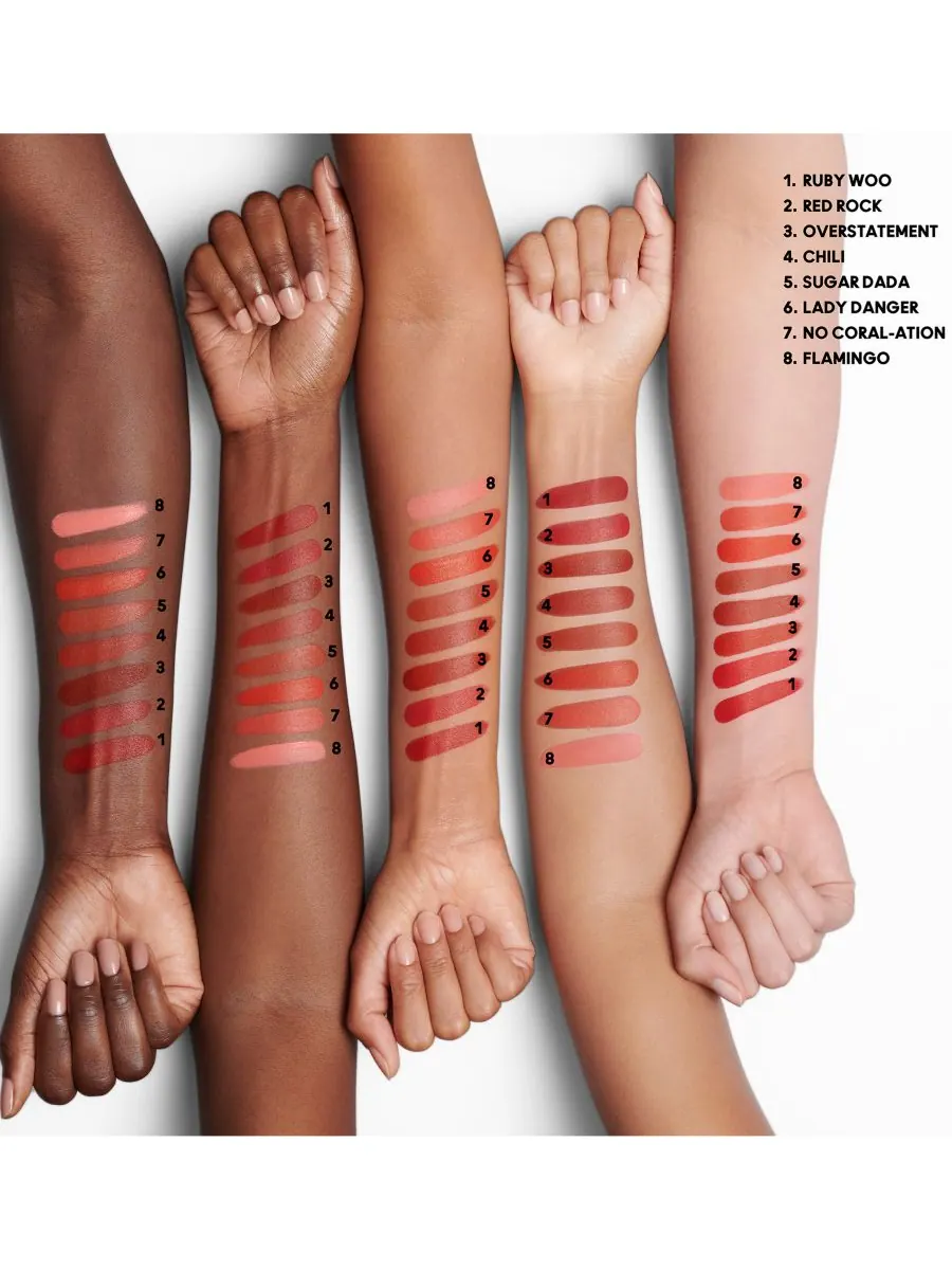Помада MACximal Silky Matte MAC, цвет overstatement — изображение 3 из 6