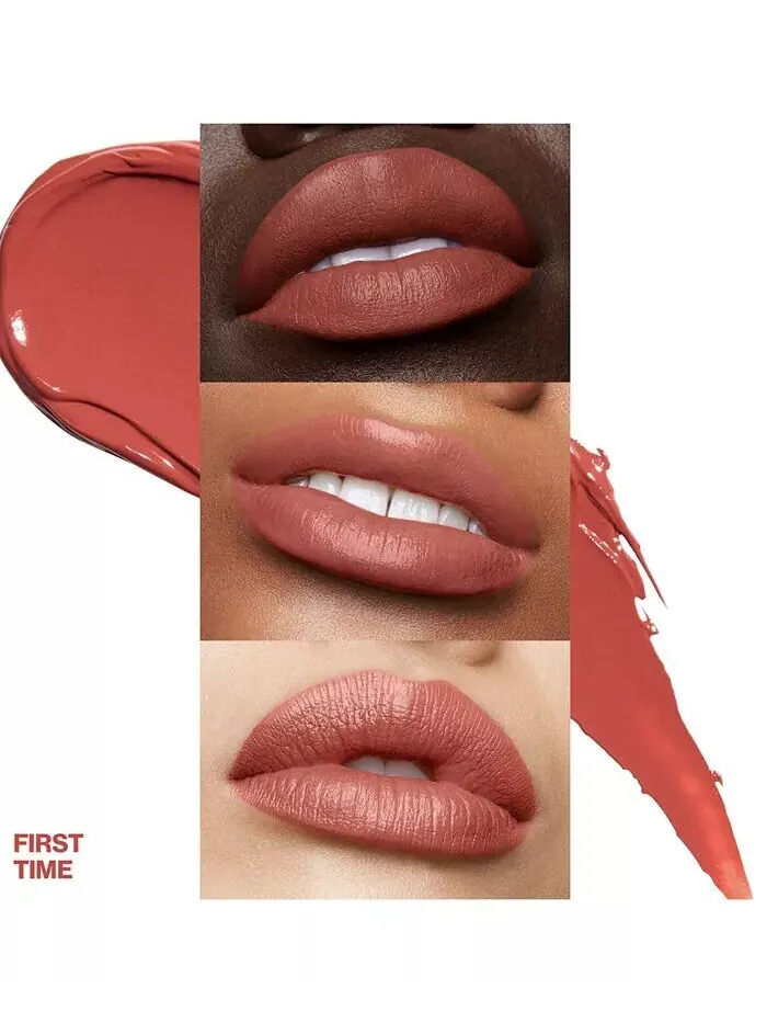 Губная помада Be Legendary Prime & Plush Smashbox, цвет First Time (neutral coral) — изображение 2 из 8
