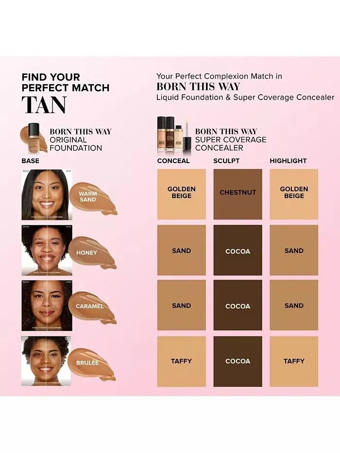 Born This Way Многофункциональный моделирующий консилер с суперпокрытием Too Faced — изображение 10 из 16