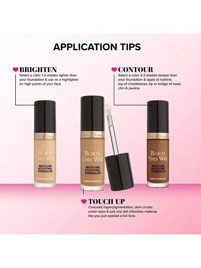 Born This Way Многофункциональный моделирующий консилер с суперпокрытием Too Faced — изображение 16 из 17