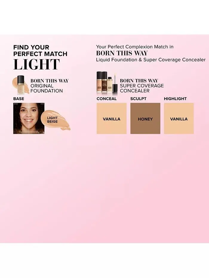 Born This Way Многофункциональный моделирующий консилер с суперпокрытием Too Faced — изображение 8 из 17