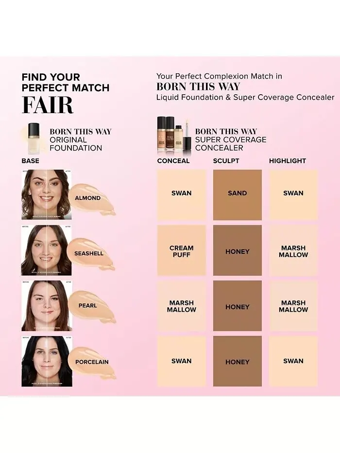 Born This Way Многофункциональный моделирующий консилер с суперпокрытием Too Faced — изображение 6 из 17