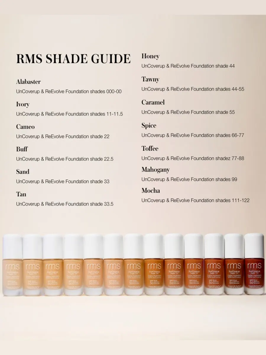 Солнцезащитный крем SunCoverup Super Tint SPF 50, 1 унция RMS Beauty — изображение 3 из 10