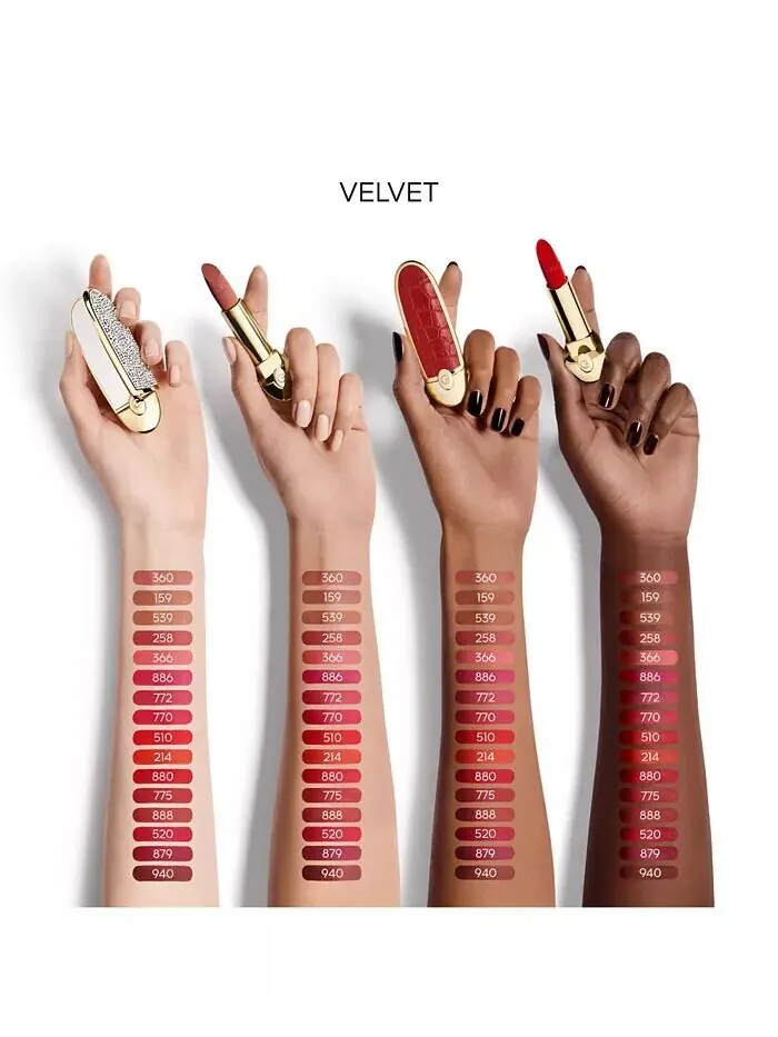 Кастомизируемый сменный блок для губной помады Rouge G - Бархатный Guerlain, цвет 510 LE ROUGE — изображение 5 из 8