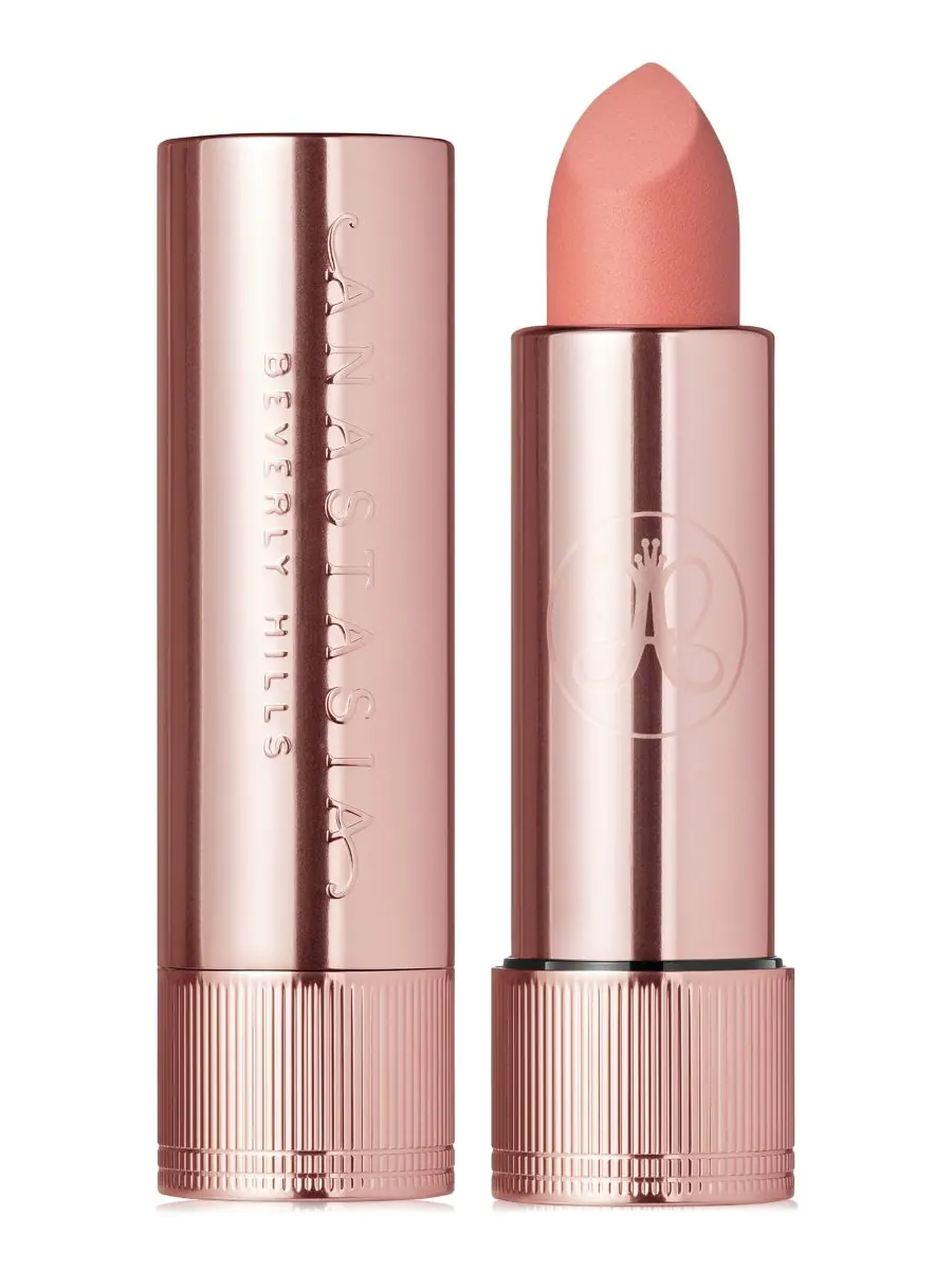 Матовая и сатиновая бархатная помада Anastasia Beverly Hills — розовый