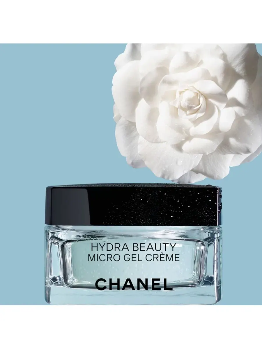 Крем для лица Chanel — Сменный блок микрогелевого крема Hydra Beauty для укрепления и увлажнения — изображение 4 из 7