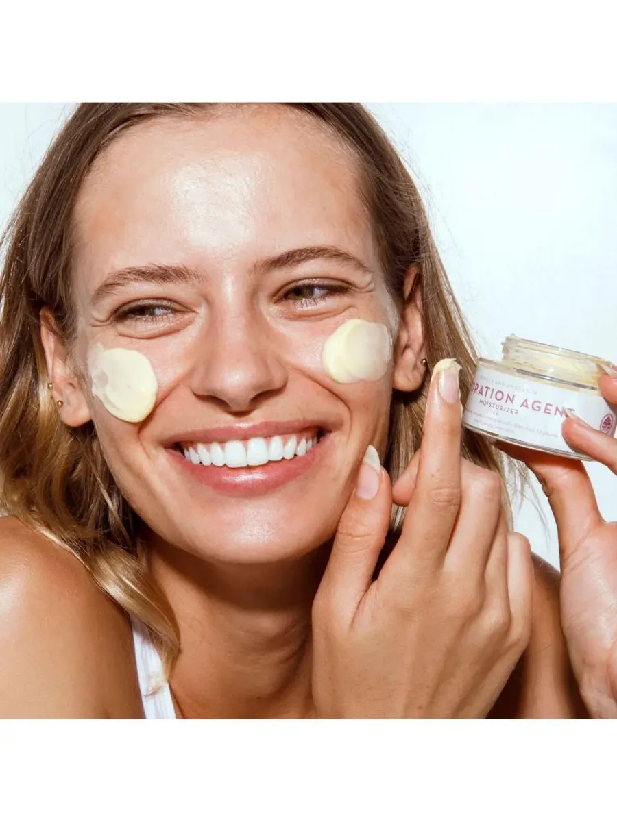 Крем для лица The Organic Skin Co. — Увлажняющий с ванилью и амарантом, натуральный органический — изображение 2 из 5