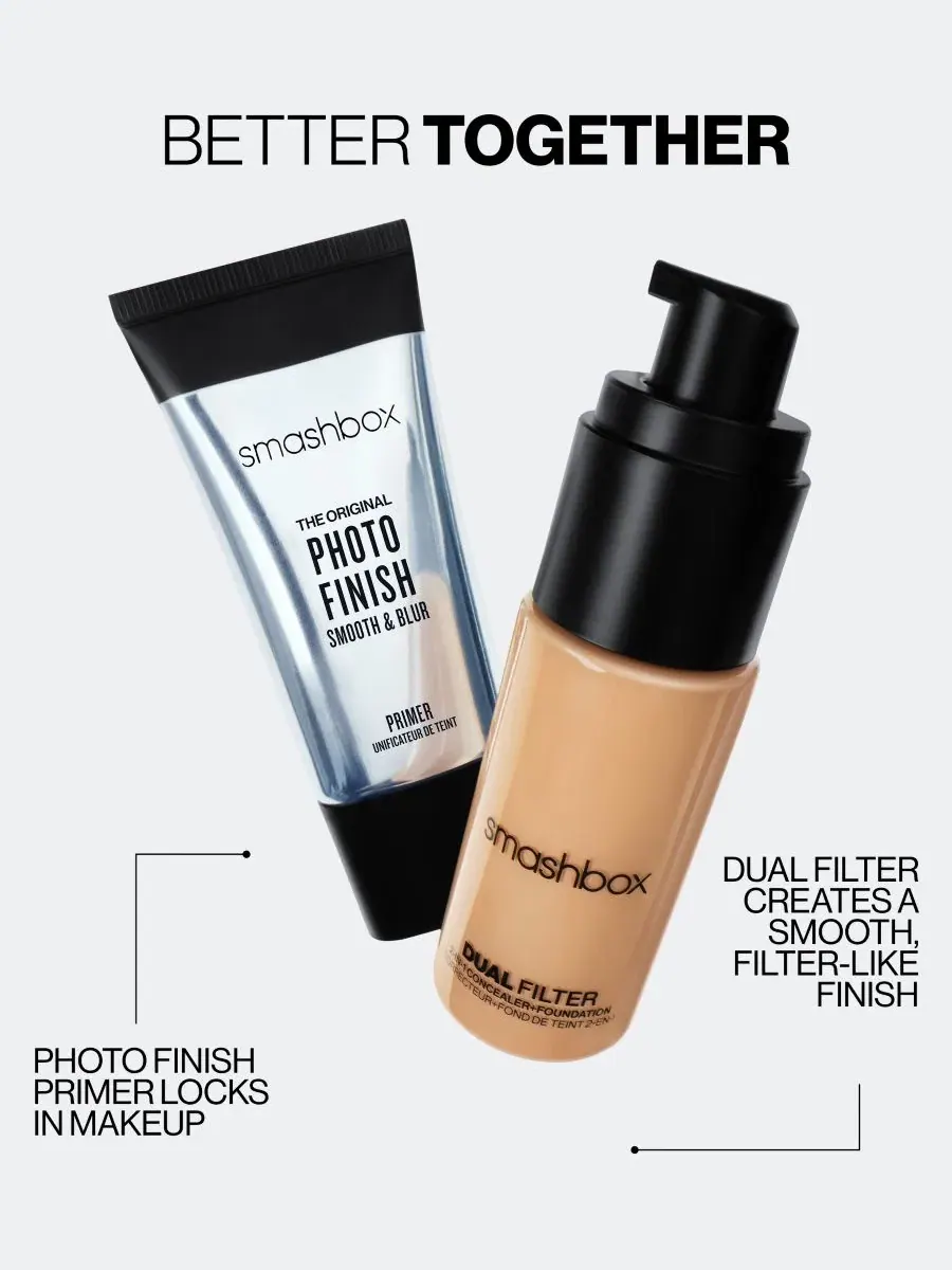 Консилер и тональная основа 2-в-1 Dual Filter, 24 мл Smashbox — изображение 5 из 7