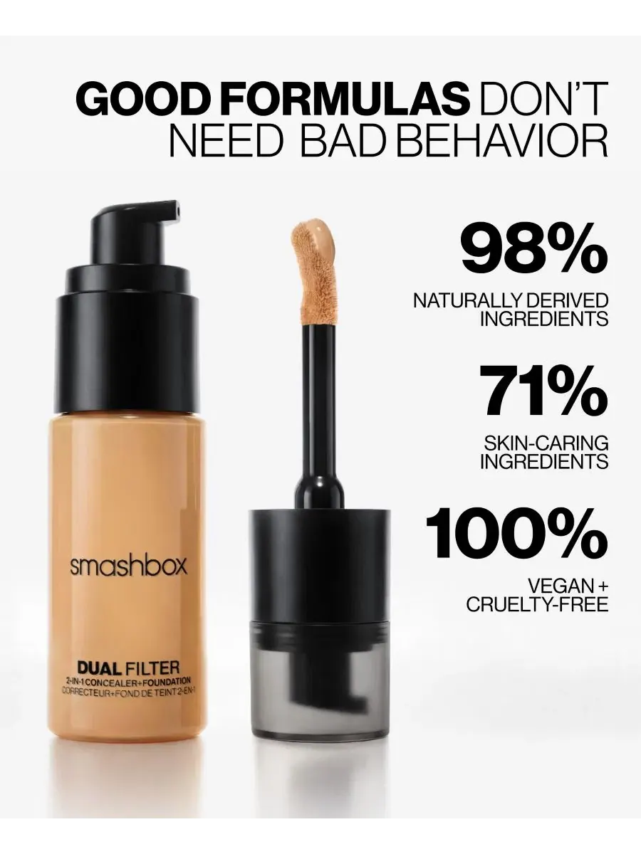 Консилер и тональная основа 2-в-1 Dual Filter, 24 мл Smashbox — изображение 6 из 7