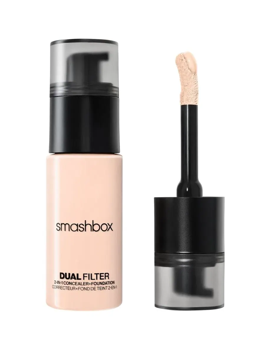 Консилер-тональная основа Dual Filter 2-в-1, 0.8 унц. (24 мл) Smashbox, Fair 1 Cool — изображение 1 из 11