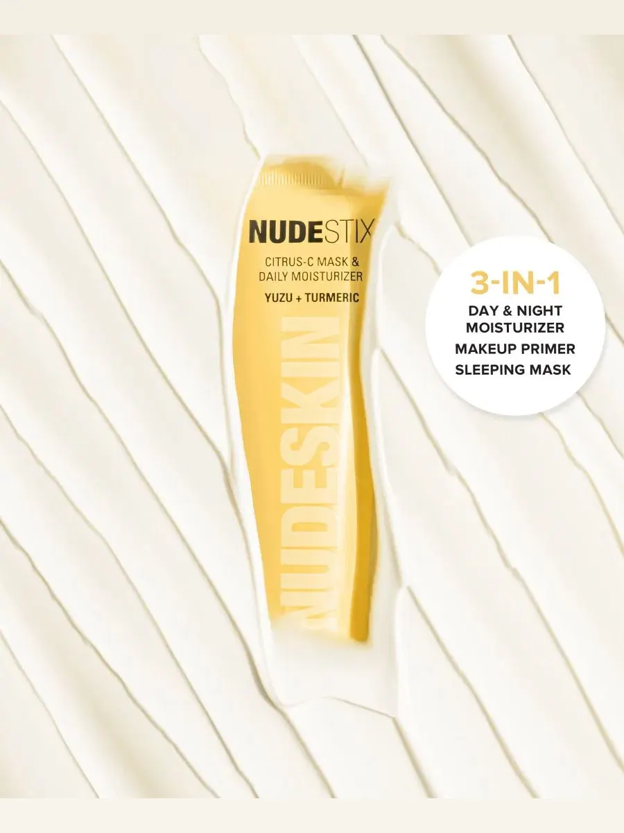 Увлажняющий крем-маска для лица Citrus-C Mask & Daily Moisturizer, 60 мл NUDESTIX — изображение 2 из 9