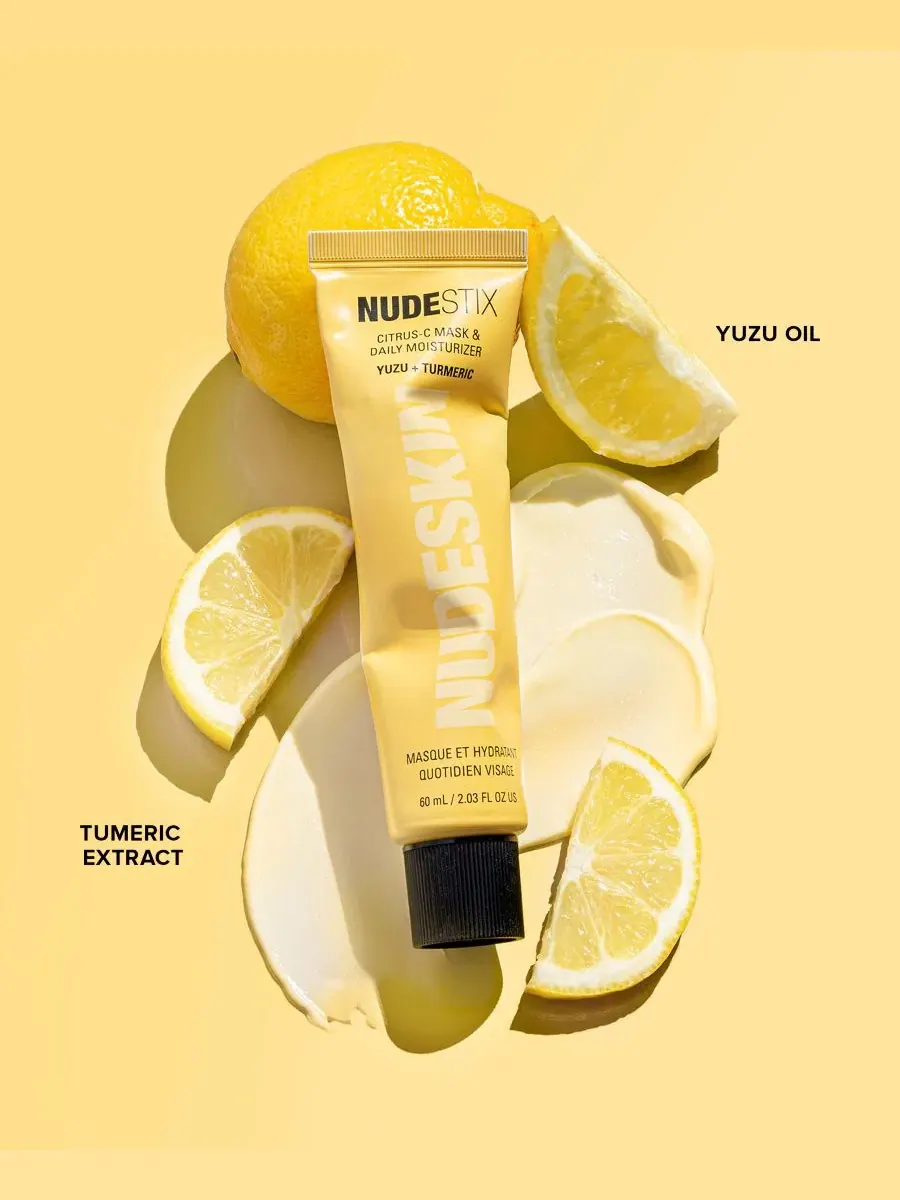 Увлажняющий крем-маска для лица Citrus-C Mask & Daily Moisturizer, 60 мл NUDESTIX — изображение 6 из 9