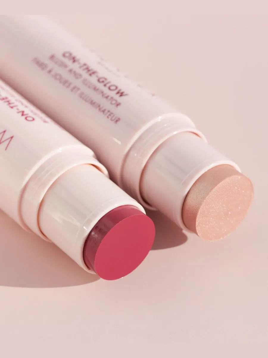 Румяна и хайлайтер On-The-Glow Wander Beauty, цвет strawberry fields/nude glow — изображение 4 из 7