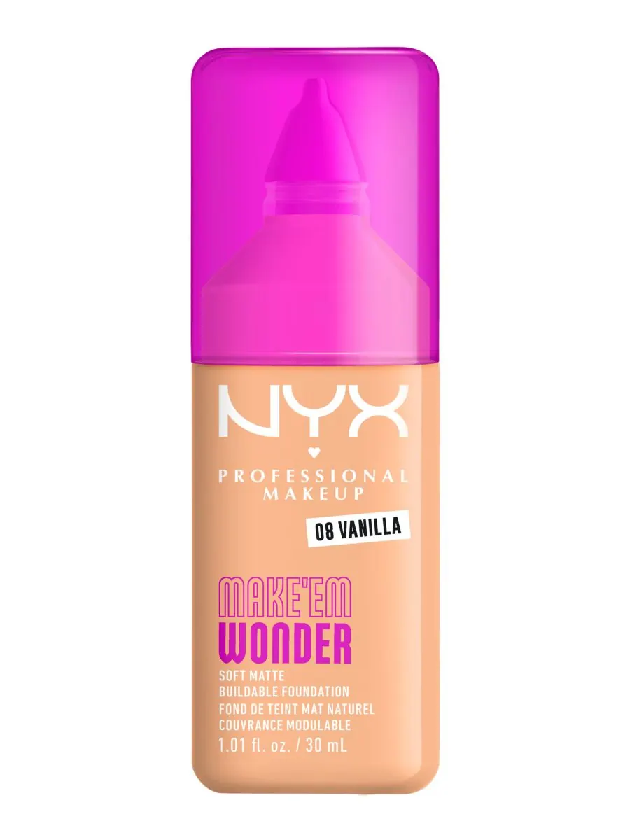 Тональный крем Wonder Foundation, 0,84 унции NYX Professional Makeup — изображение 1 из 10