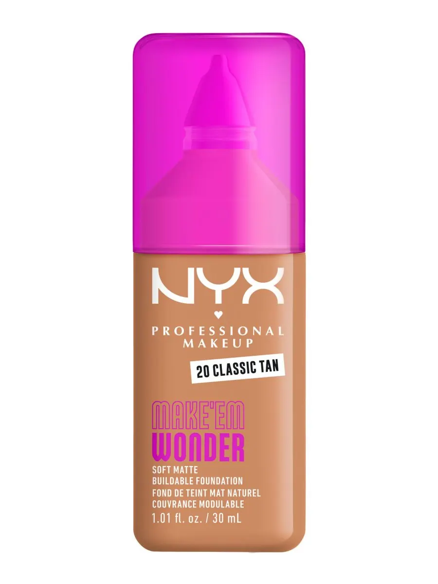Тональный крем Wonder Foundation, 0,84 унции NYX Professional Makeup — изображение 1 из 10