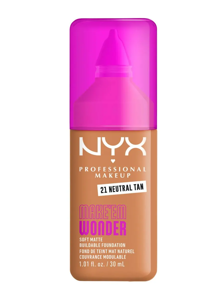 Тональный крем Wonder Foundation, 0,84 унции NYX Professional Makeup — изображение 1 из 10
